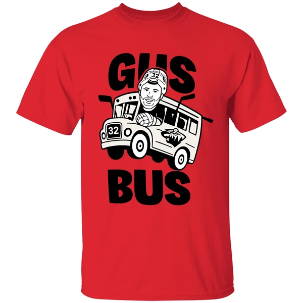 Filip Gustavsson Gus Bus Minnesota Wild Hockey Shirt - Image 6