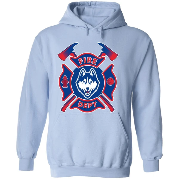 Fire Dept Uconn Huskies Hoodie - Image 4