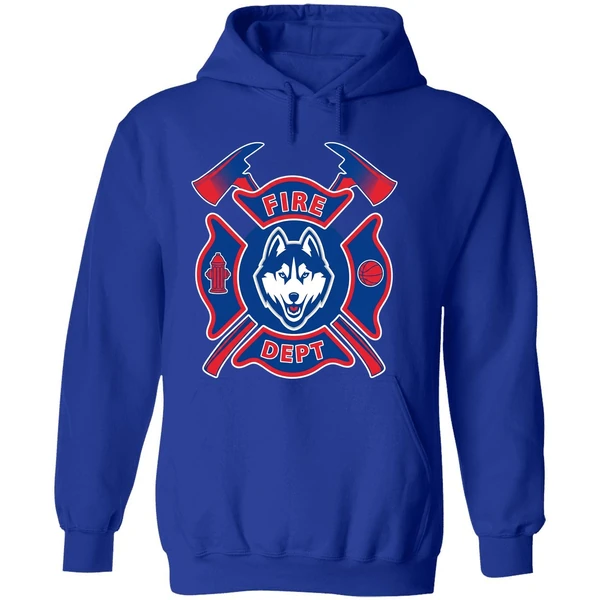 Fire Dept Uconn Huskies Hoodie - Image 7