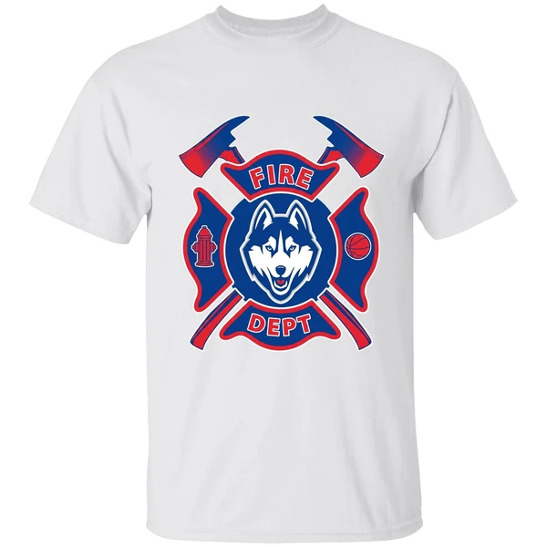 Fire Dept Uconn Huskies Shirt