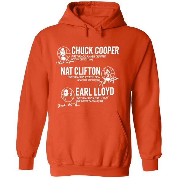 First Black Player 75th Anniversary Pioneers Black Hoodie - Image 6