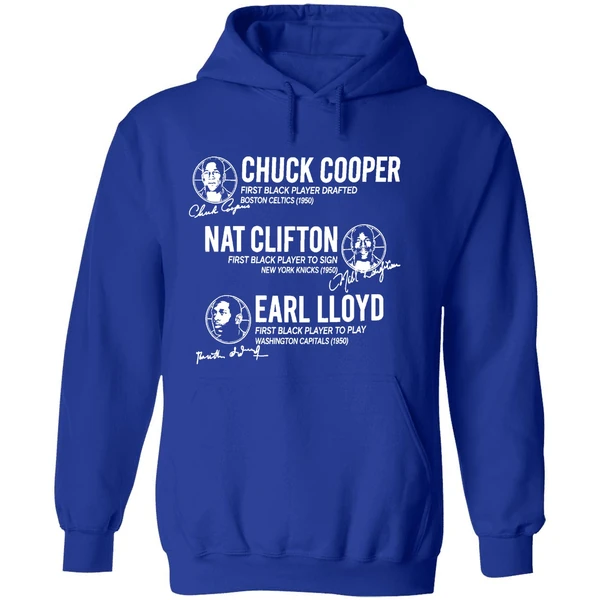 First Black Player 75th Anniversary Pioneers Black Hoodie - Image 7