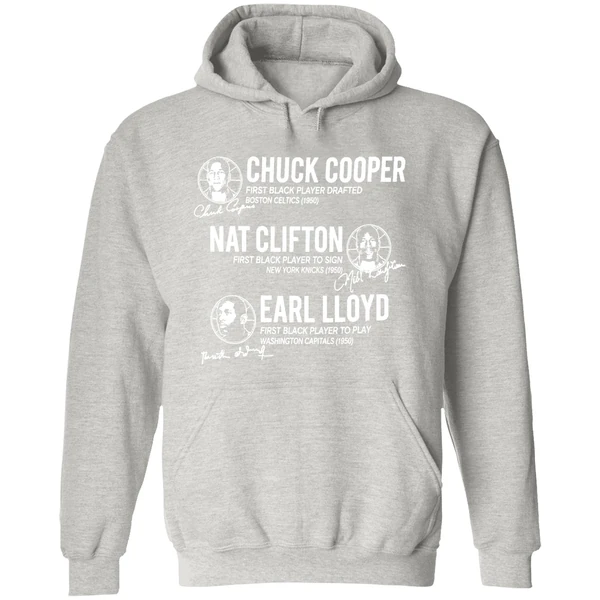 First Black Player 75th Anniversary Pioneers Black Hoodie - Image 9