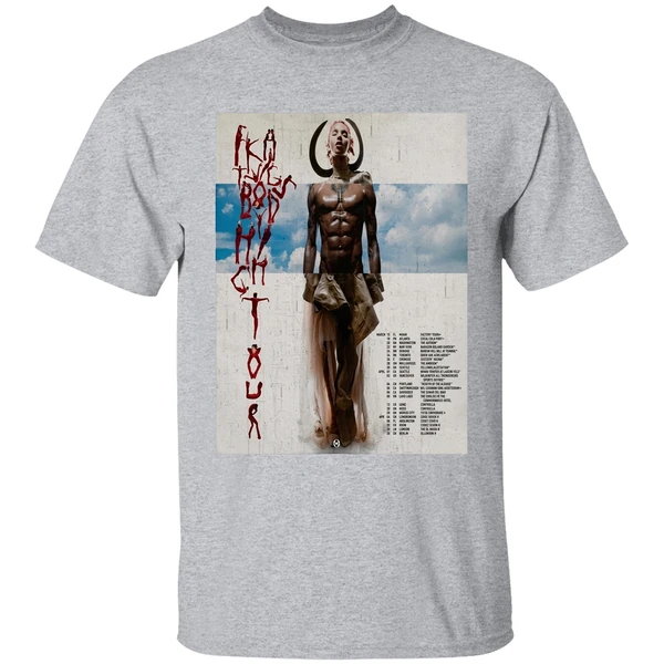 fka twigs body high tour in miami 3 14 26 poster shirt sportgrey
