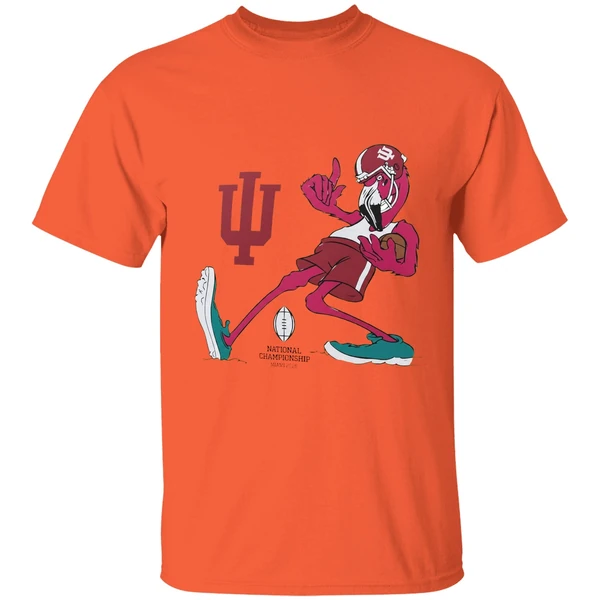 flamingo indiana hoosiers football national championship 2026 shirt orange