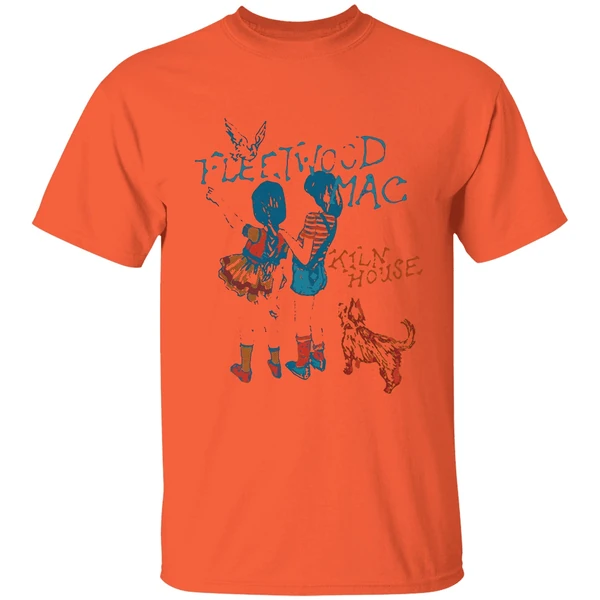 fleetwood mac kiln house shirt orange