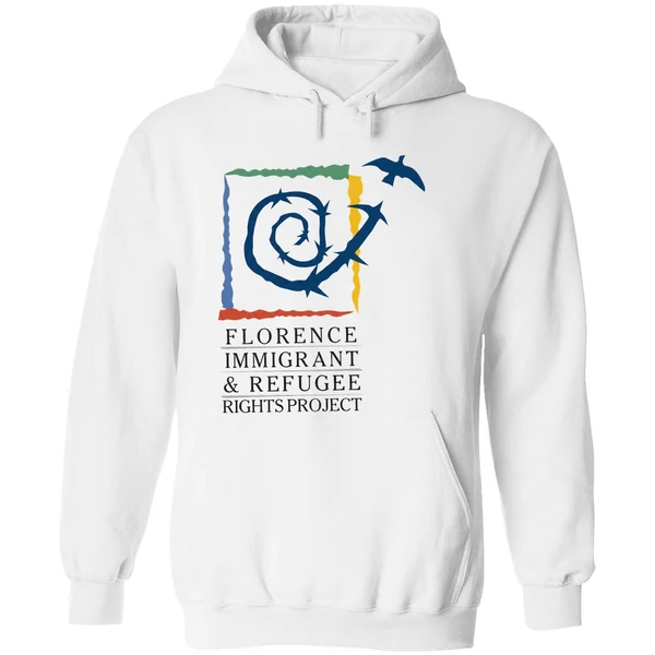 Florence Immigrant And Refugee Rights Project Hoodie - Image 8
