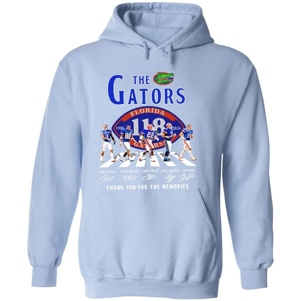 Florida Gators 118 Years Of The Gators 1906 2024 Thank You For The Memories Hoodie - Image 4