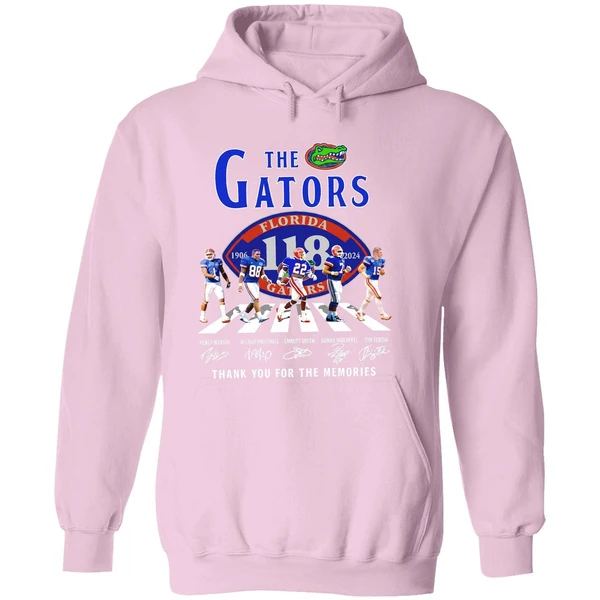 Florida Gators 118 Years Of The Gators 1906 2024 Thank You For The Memories Hoodie - Image 5
