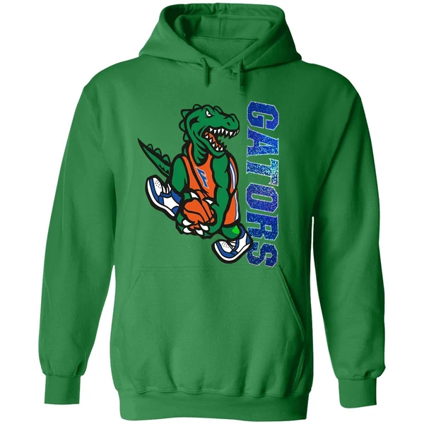 Florida Gators Bowl 2026 Mascot Dunk Basketball Hoodie - Image 2