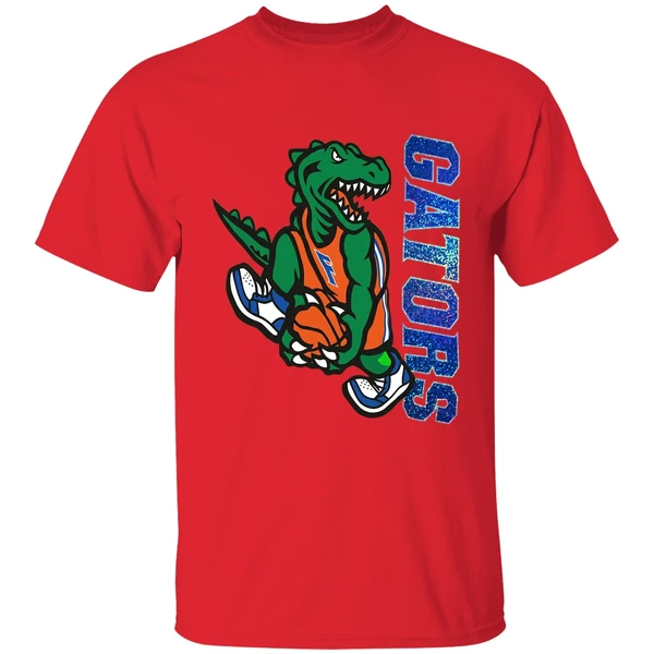Florida Gators Bowl 2026 Mascot Dunk Basketball Shirt - Image 4