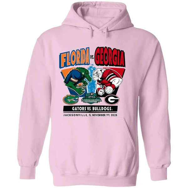 Florida Gators Vs Georgia Bulldogs 2025 Mascots Hoodie - Image 5