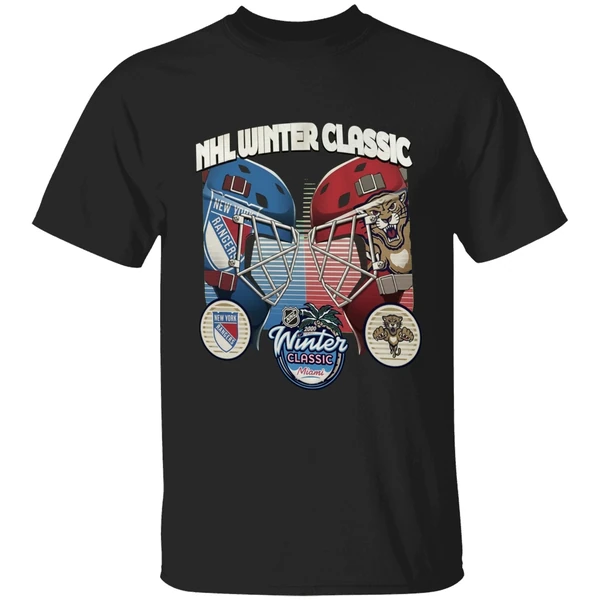 Florida Panthers Vs New York Rangers 2026 Nhl Winter Classic Matchup Shirt