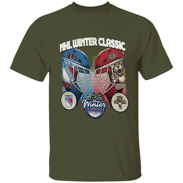 Florida Panthers Vs New York Rangers 2026 Nhl Winter Classic Matchup Shirt - Image 4