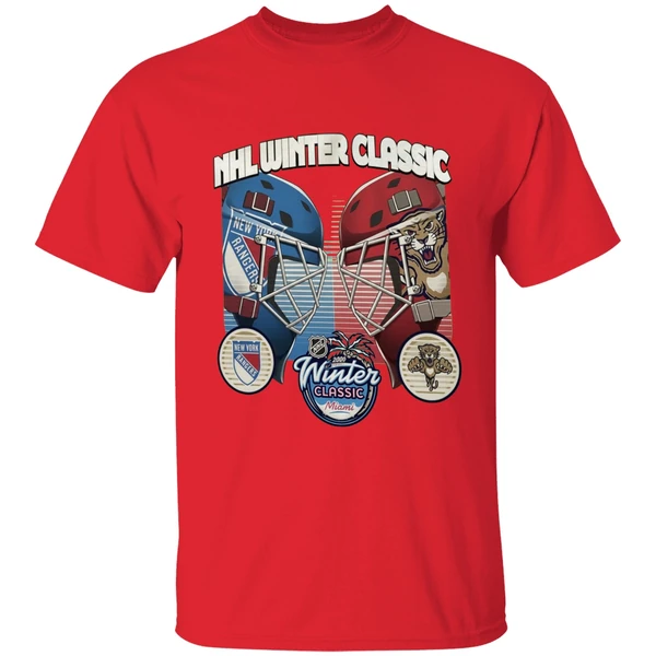 Florida Panthers Vs New York Rangers 2026 Nhl Winter Classic Matchup Shirt - Image 7