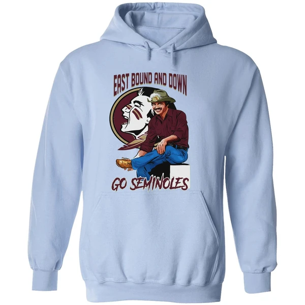 Florida State Seminoles X Burt Reynolds East Bound And Down Go Seminoles Signature Hoodie - Image 4