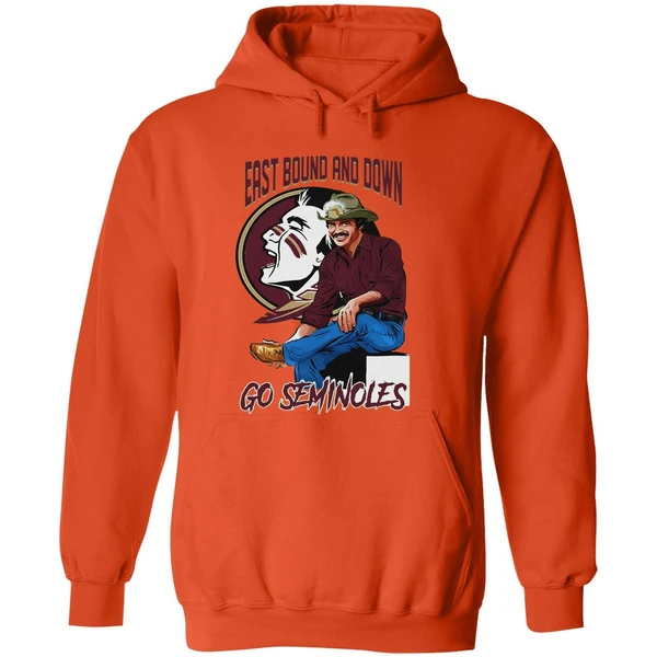Florida State Seminoles X Burt Reynolds East Bound And Down Go Seminoles Signature Hoodie - Image 6