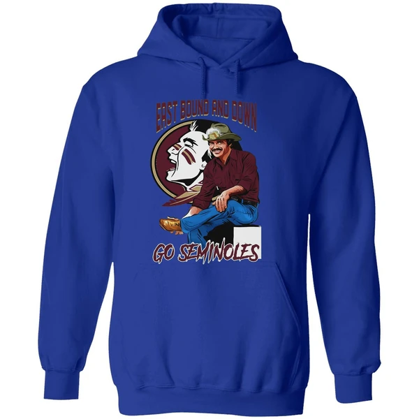 Florida State Seminoles X Burt Reynolds East Bound And Down Go Seminoles Signature Hoodie - Image 7