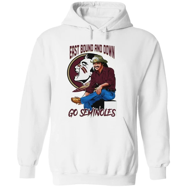 Florida State Seminoles X Burt Reynolds East Bound And Down Go Seminoles Signature Hoodie - Image 8