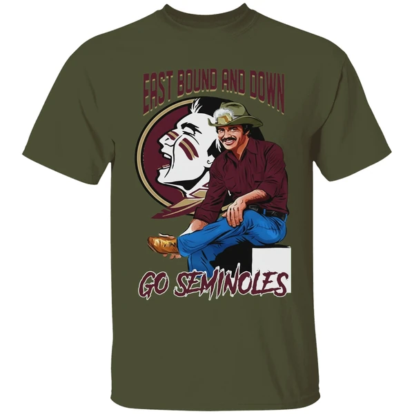 florida-state-seminoles-x-burt-reynolds-east-bound-and-down-go-seminoles-signature-shirt-militarygreen
