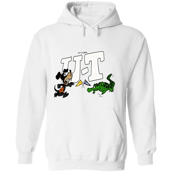 Florida Vs Tennessee U T 2024 Mascot Hoodie - Image 8