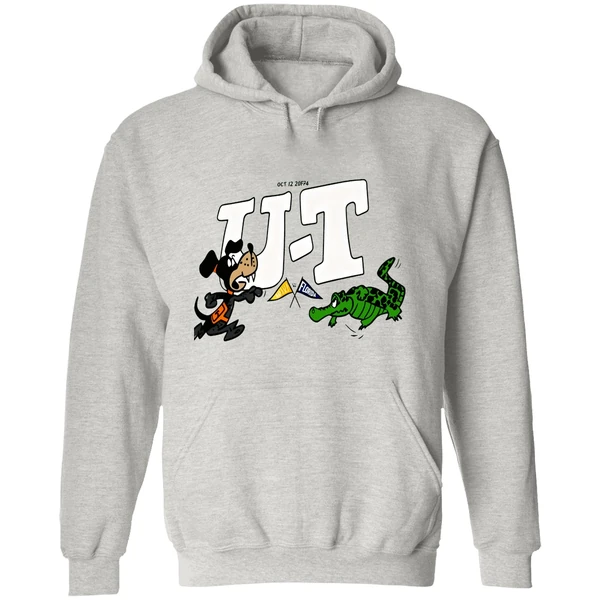 Florida Vs Tennessee U T 2024 Mascot Hoodie - Image 9