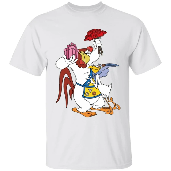 Foghorn Leghorn Miss Prissy Valentine Vintage Looney Tunes Shirt