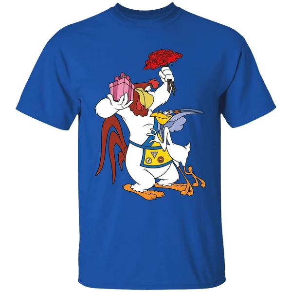 Foghorn Leghorn Miss Prissy Valentine Vintage Looney Tunes Shirt - Image 5