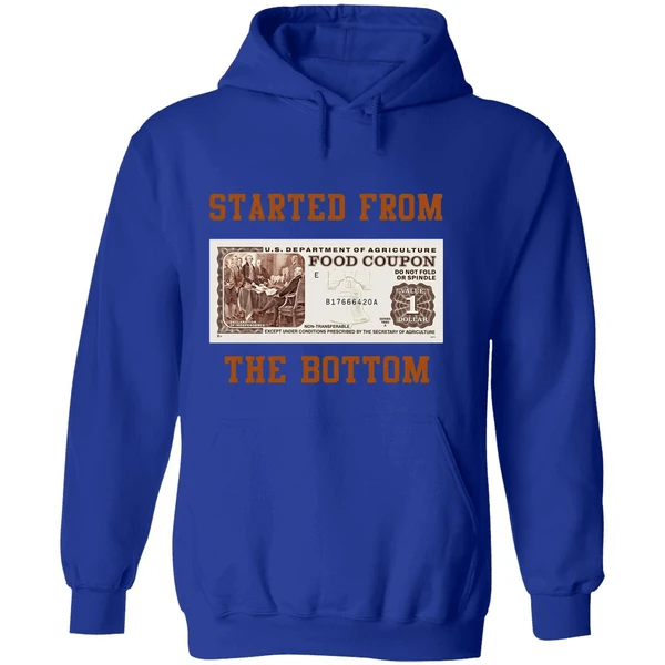 Food Stamp Started From The Bottom Hoodie - Image 7