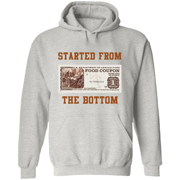 Food Stamp Started From The Bottom Hoodie - Image 9