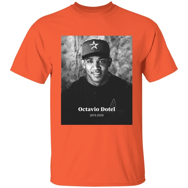 Former Mlb Pitcher Octavio Dotel Rip Octavio Dotel 1973 2025 Shirt - Image 6