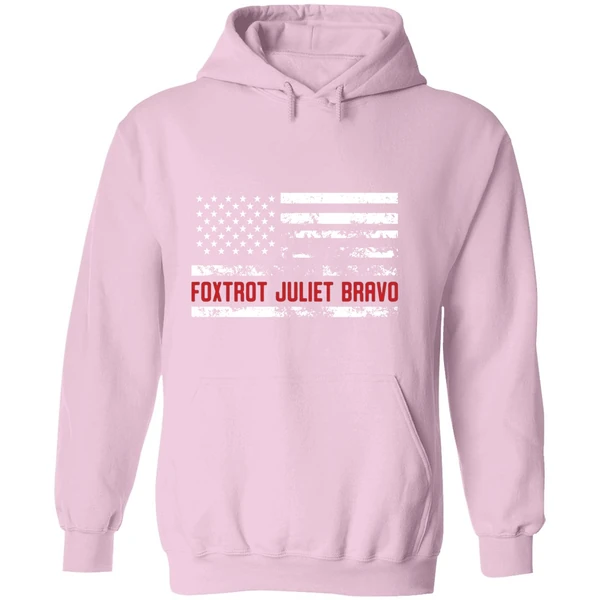 Foxtrot Juliet Bravo Fjb American Flag Hoodie - Image 5