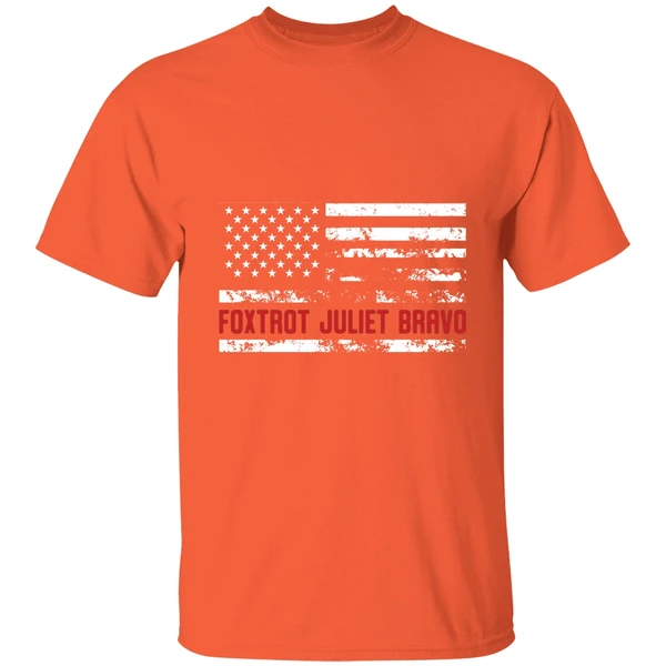 Foxtrot Juliet Bravo Fjb American Flag Shirt - Image 6