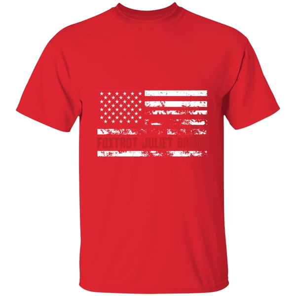 Foxtrot Juliet Bravo Fjb American Flag Shirt - Image 7