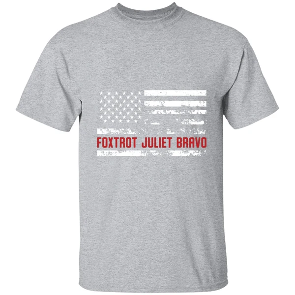Foxtrot Juliet Bravo Fjb American Flag Shirt - Image 9