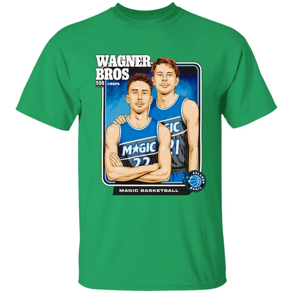 Franz Wagner And Moritz Wagner Orlando Magic Step Brothers Shirt - Image 2