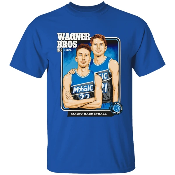 Franz Wagner And Moritz Wagner Orlando Magic Step Brothers Shirt - Image 8