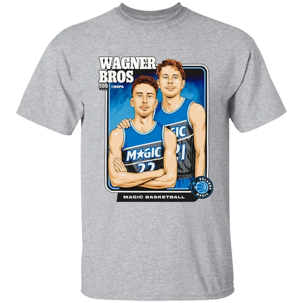 Franz Wagner And Moritz Wagner Orlando Magic Step Brothers Shirt - Image 9