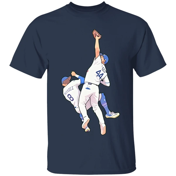 Freddie Freeman And Enrique Hernendez Los Angeles Dodgers Shirt - Image 4