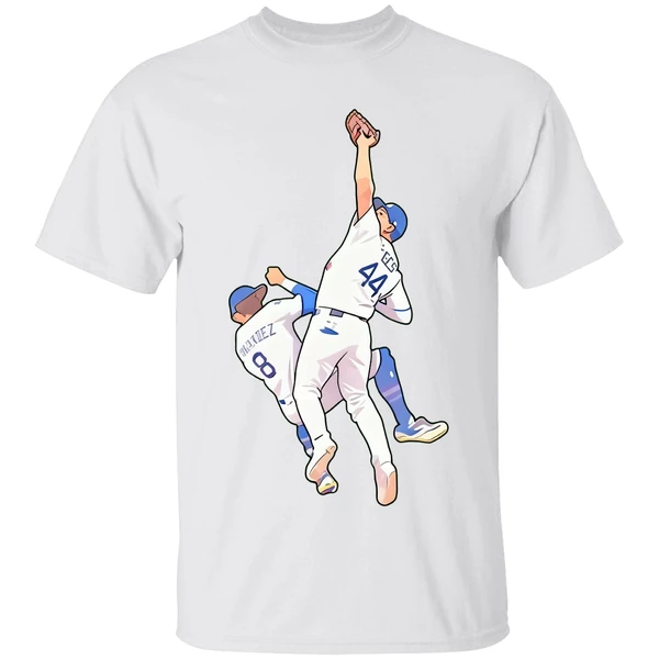 Freddie Freeman And Enrique Hernendez Los Angeles Dodgers Shirt - Image 9