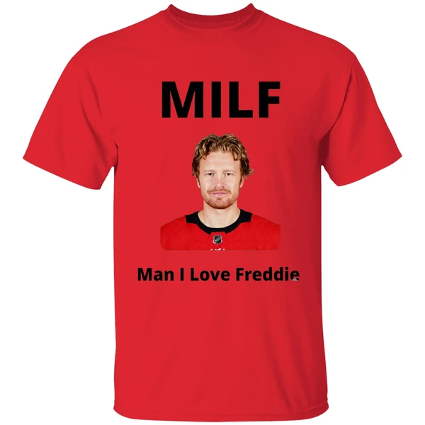 frederik andersen milf man i love freddie shirt red