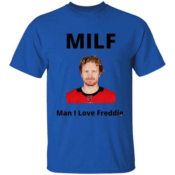 frederik andersen milf man i love freddie shirt royalblue