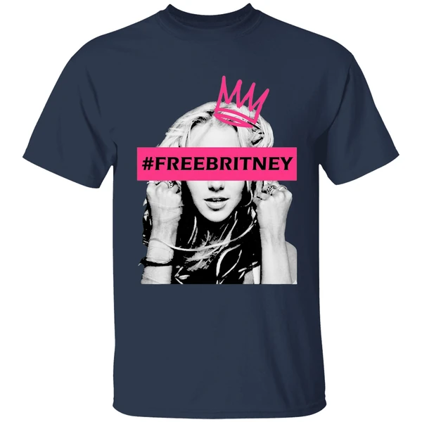 free britney spears shirt navy