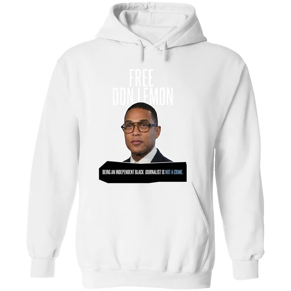 Free Don Lemon Being An Independent Black Journalist Is Not A Crime Hoodie - Image 8