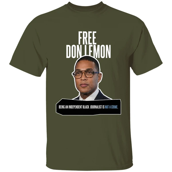 Free Don Lemon Being An Independent Black Journalist Is Not A Crime Shirt - Image 4