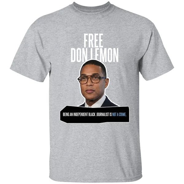Free Don Lemon Being An Independent Black Journalist Is Not A Crime Shirt - Image 9
