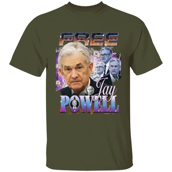 free jay powell 2026 shirt militarygreen