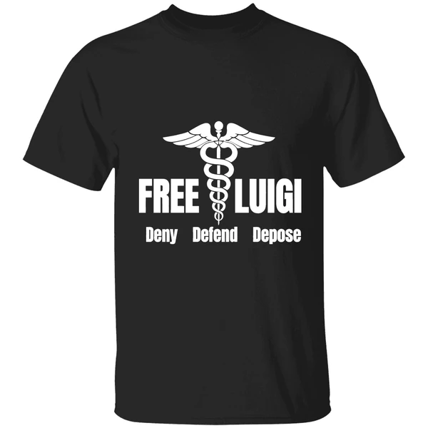 Free Luigi Deny Defend Depose Shirt