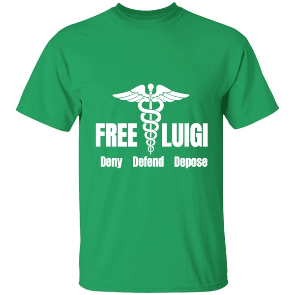 Free Luigi Deny Defend Depose Shirt - Image 2