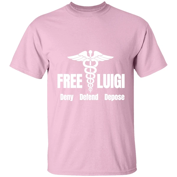 Free Luigi Deny Defend Depose Shirt - Image 3